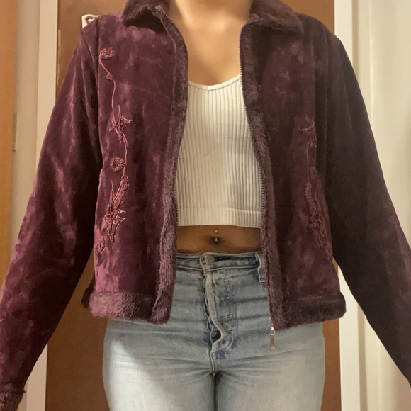 Vintage Purple Jacket - Picture 2 of 2